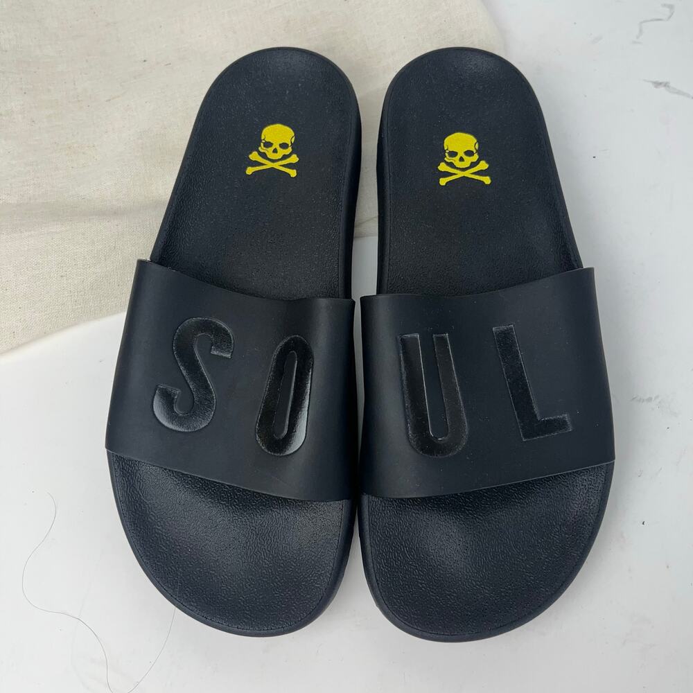 Brandblack SOUL Soulcycle Slides Sandals Flip Flops Size 6 Men's (7 Women's)